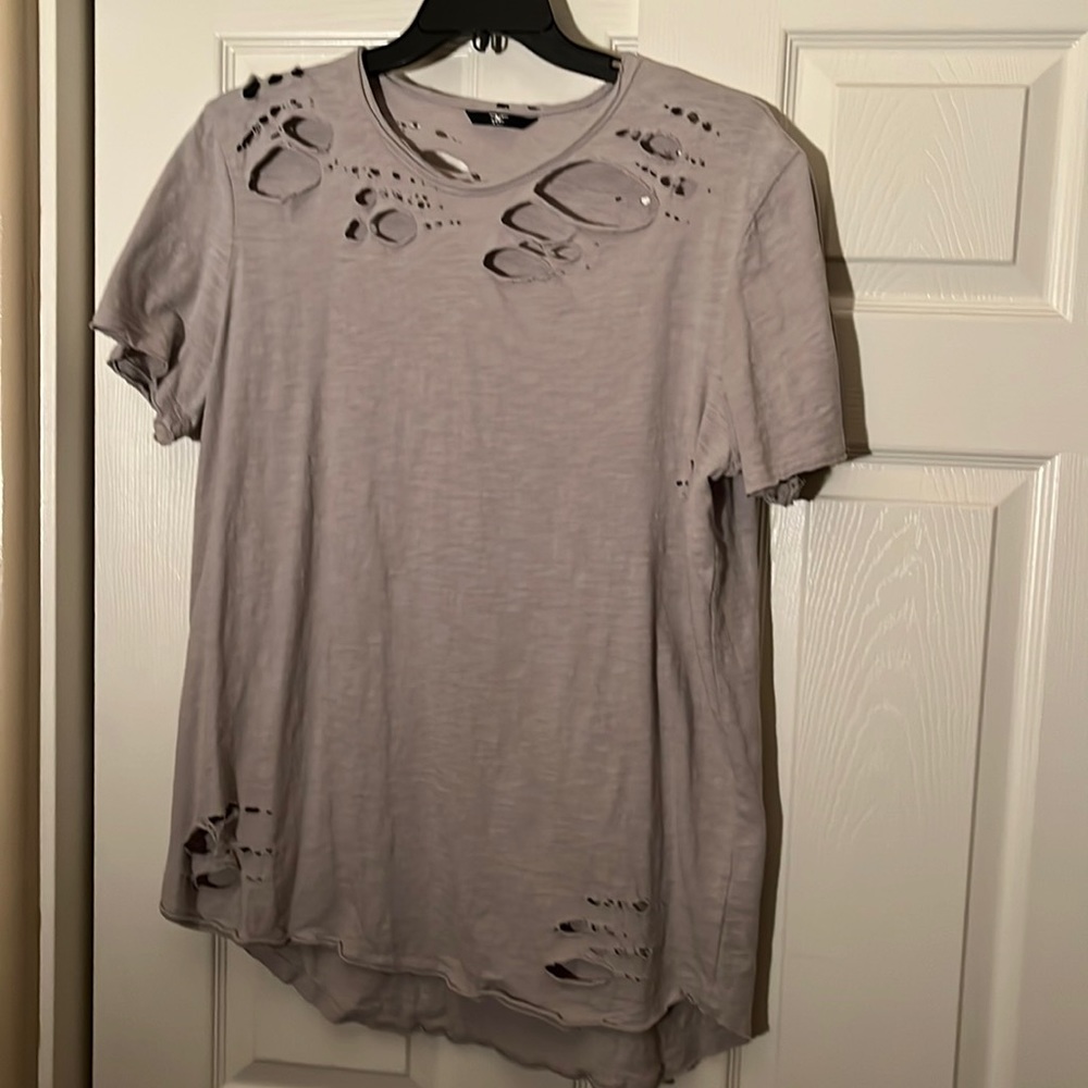 Mens Jordan Craig distressed t shirt size XL